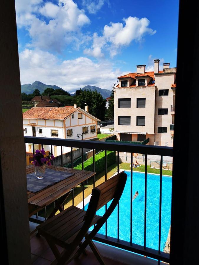 Diañu, apartamento con Piscina en Llanes Exterior foto
