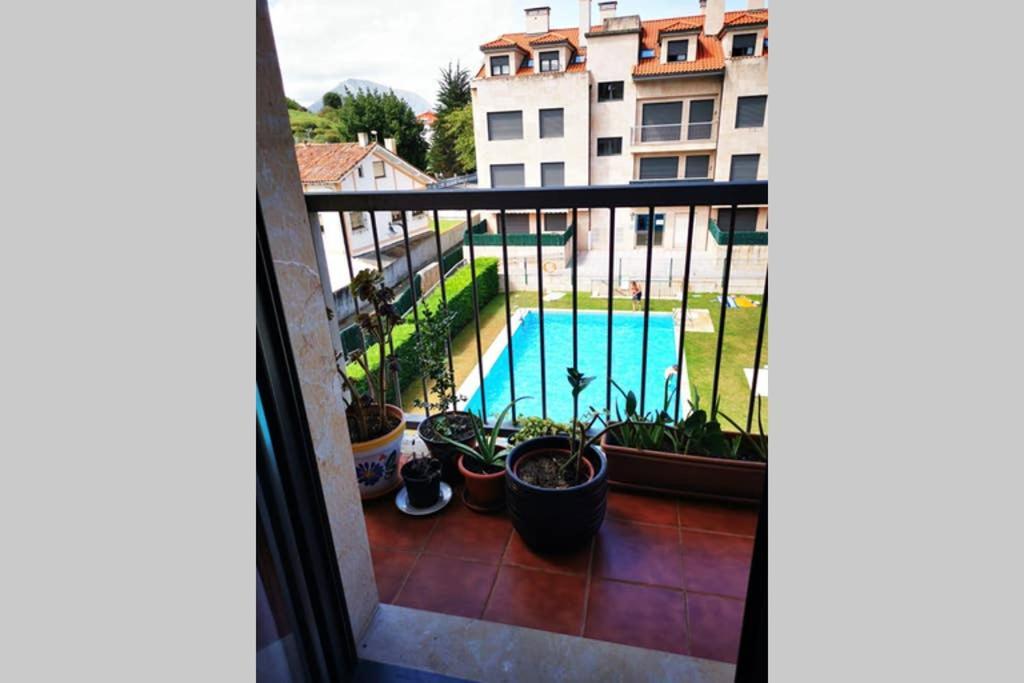 Diañu, apartamento con Piscina en Llanes Exterior foto